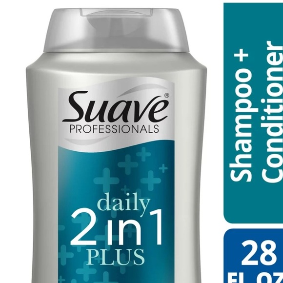 Suave Professionals Daily Plus 2 in 1 Plus Shampoo and Conditioner, 28 OZ *NEW* - Picture 5 of 6